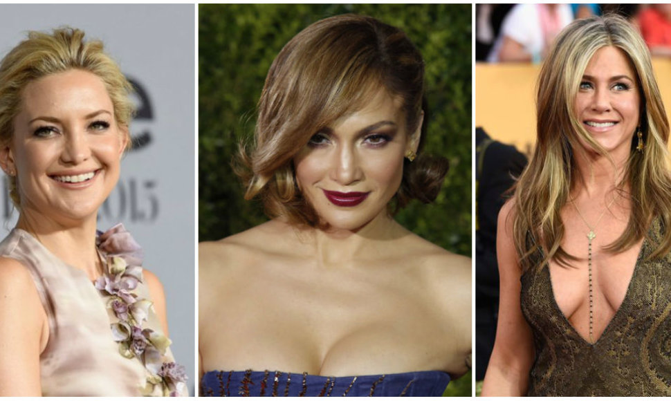 Iš kairės: Kate Hudson, Jennifer Lopez, Jennifer Aniston