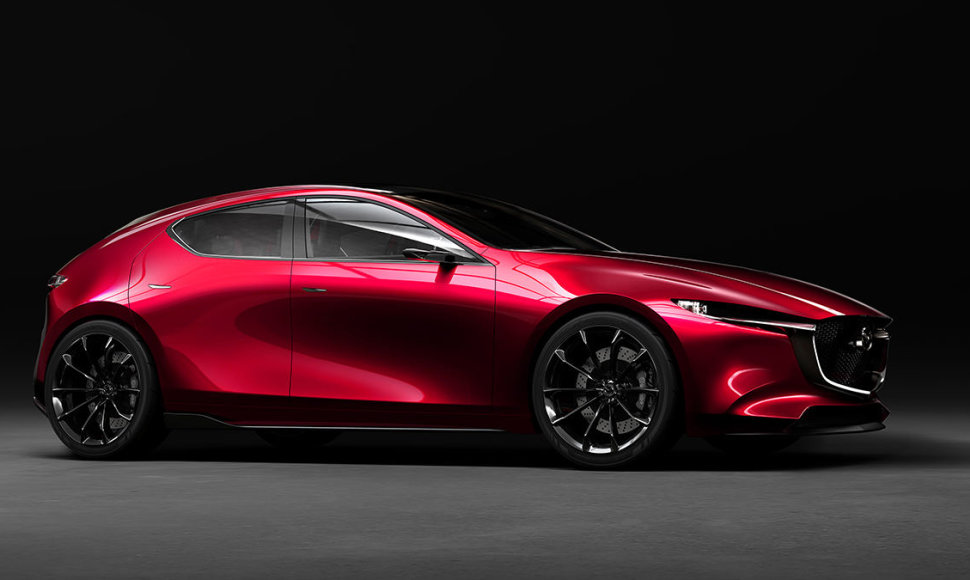 Tokijo automobilių parodoje „Mazda“ demonstruoja du koncepcinius modelius – „Kai Concept“ ir „Vision“.