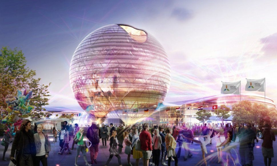Parodai „Expo 2017“ statomas miestas Kazachstane 