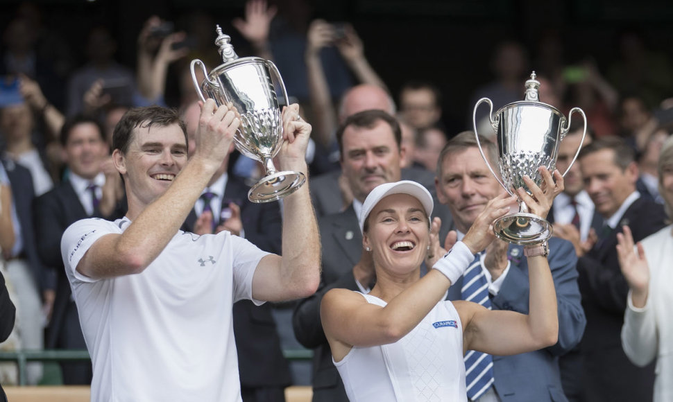 Jamie Murray ir Martina Hingis