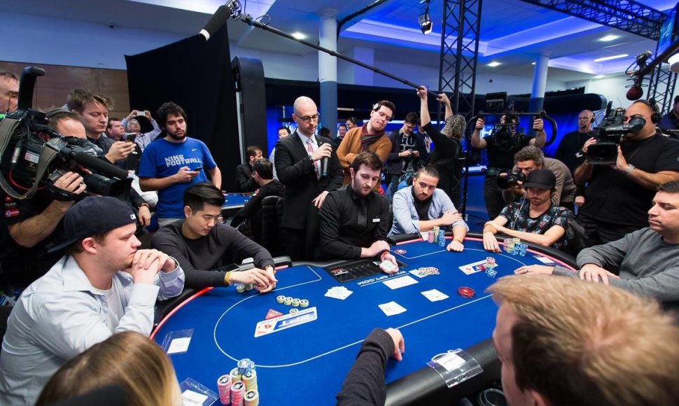 EPT Dublino akimirka / pokerstarsblog.com nuotr.