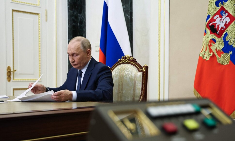 Vladimiras Putinas / ALEXANDER KAZAKOV / AFP