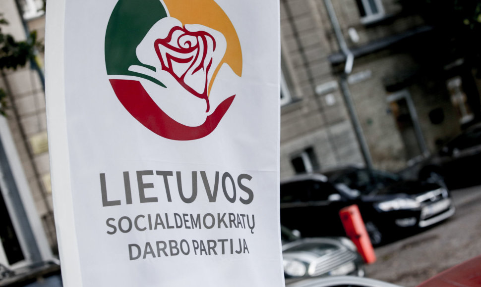 Lietuvos socialdemokratų darbo partijos  būstinės atidarymas