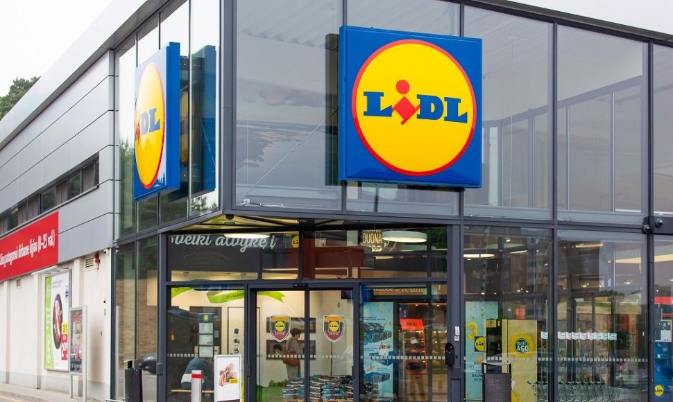 Lidl parduotuvė