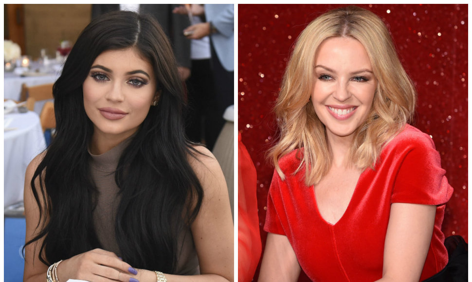 Kylie Jenner ir Kylie Minogue