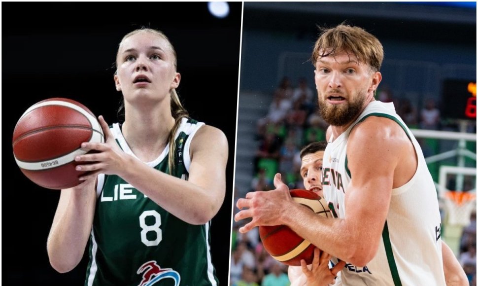 Gerda Raulušaitytė ir Domantas Sabonis