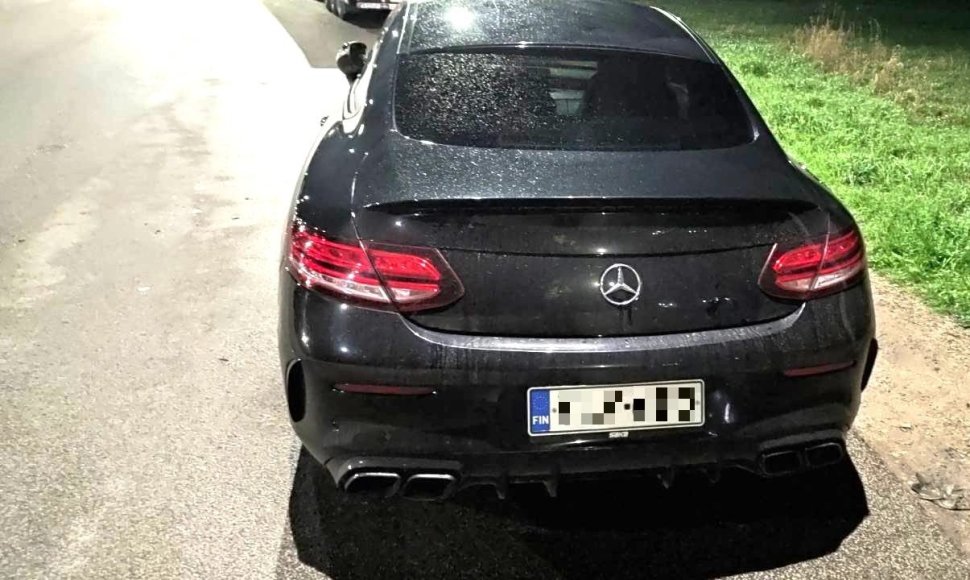 Sulaikytas „Mercedes-Benz AMG C43“