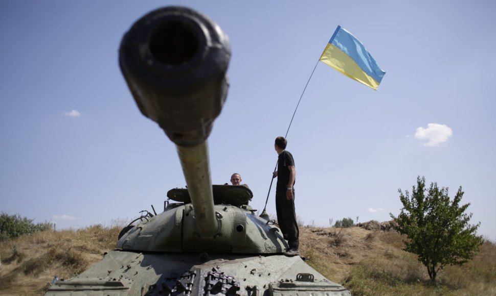 Ukrainos kariai artėja Donecko link