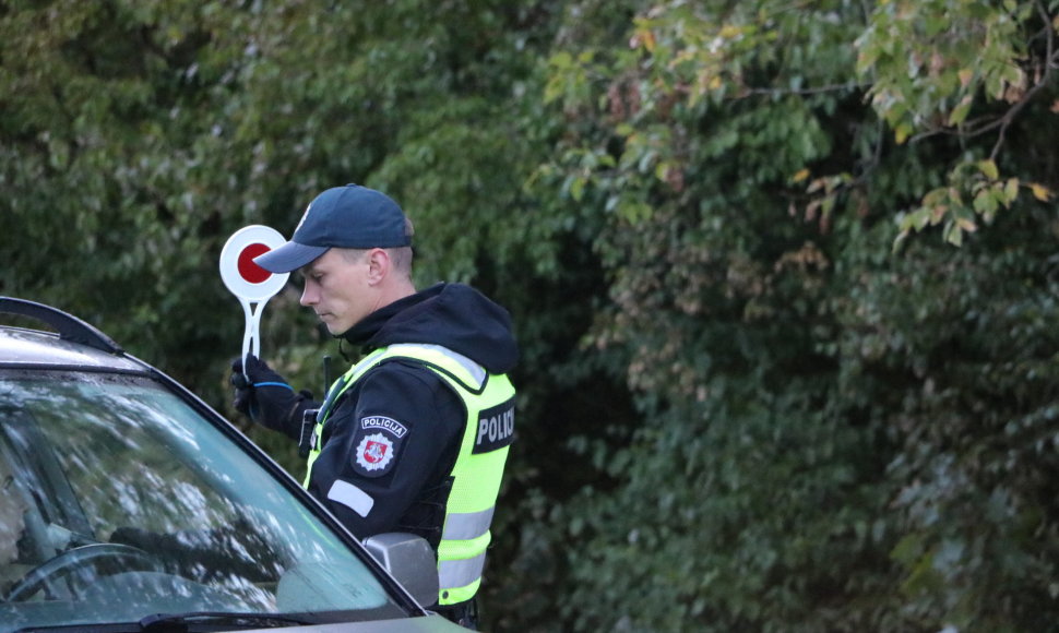 Kauno apskrities policijos patikros