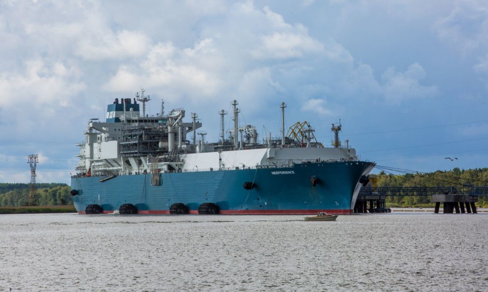 Suskystintų gamtinių dujų laivas-saugykla „Independence“ 