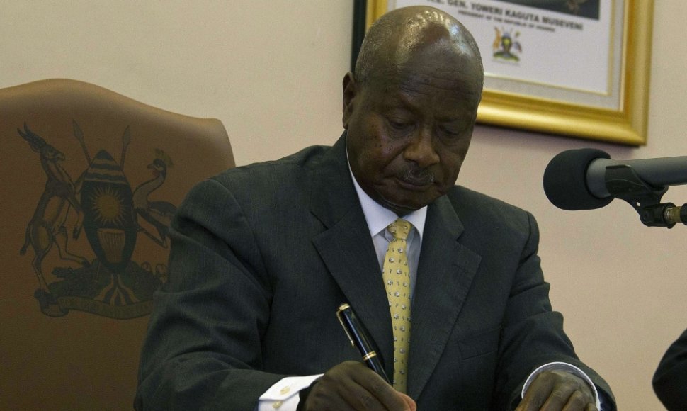 Ugandos prezidentas Yoweri Museveni
