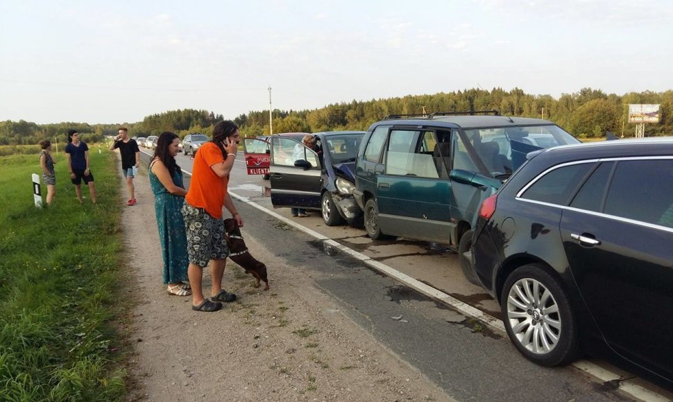 Avarija Molėtų plente