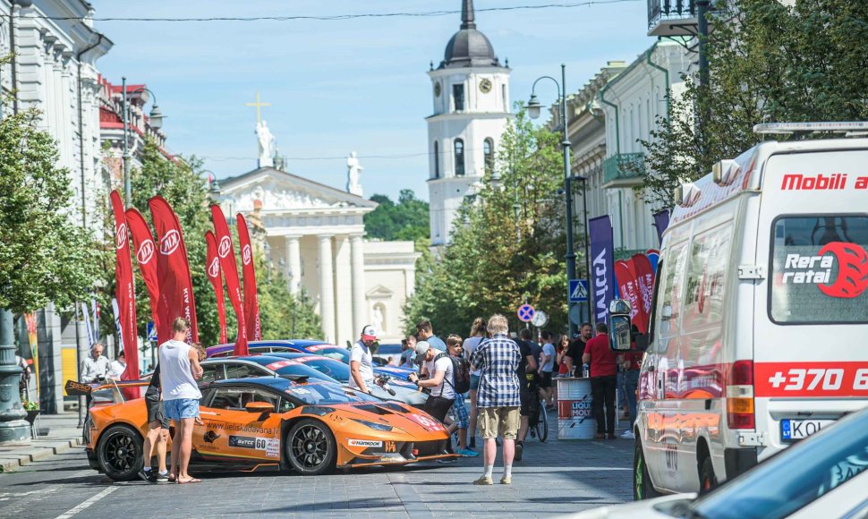 „Aurum 1006 km“ lenktynių pristatymas Vilniuje