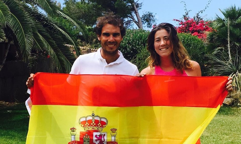 Rafaelis Nadalis ir Garbine Muguruza