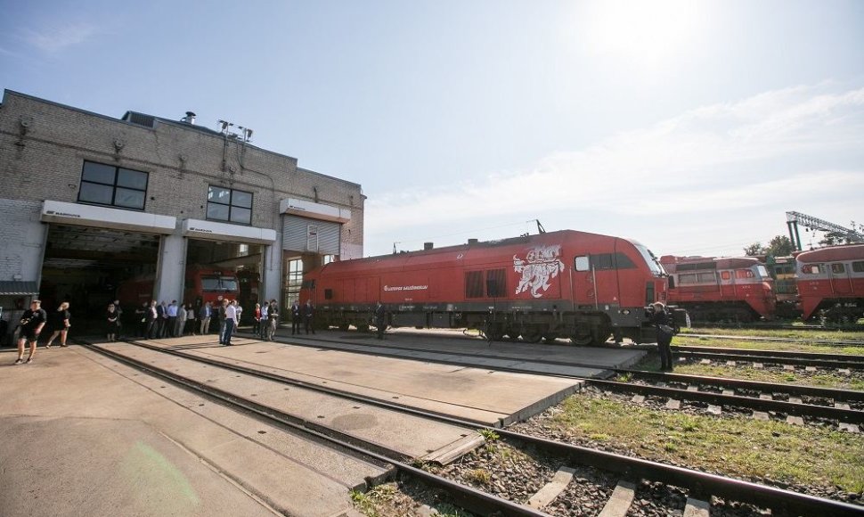 „Lietuvos geležinkelių“ lokomotyvas