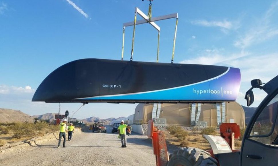 „Hyperloop One“ kapsulė