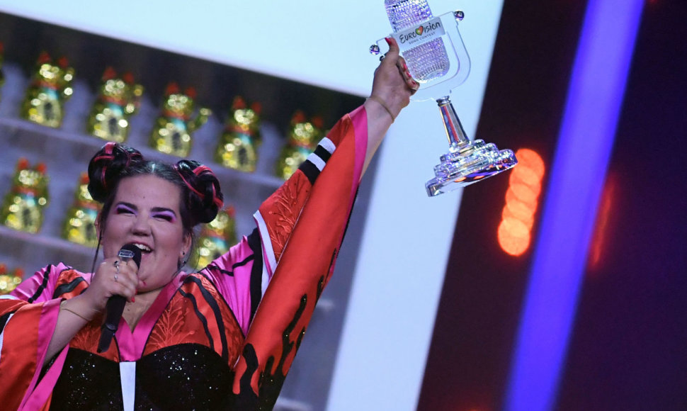 2018 metų „Eurovizijos“ laimėtoja – Izraelio atstovė Netta Barzilai