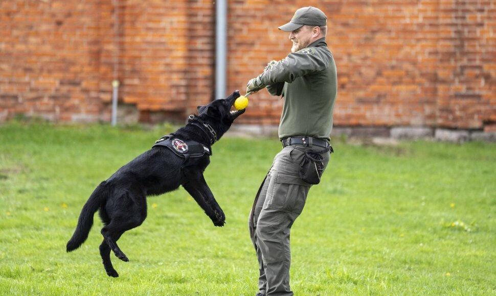 Lietuvos kariuomenėje paminėta Šuns diena