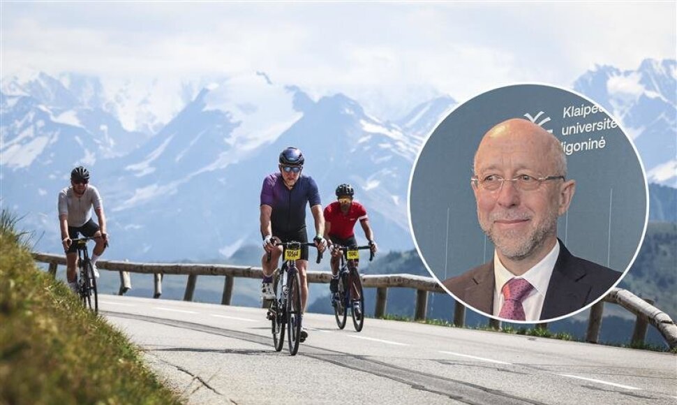 Dr. Audrius Šimaitis jau penktą kartą dalyvavo mėgėjų „Tour de France“