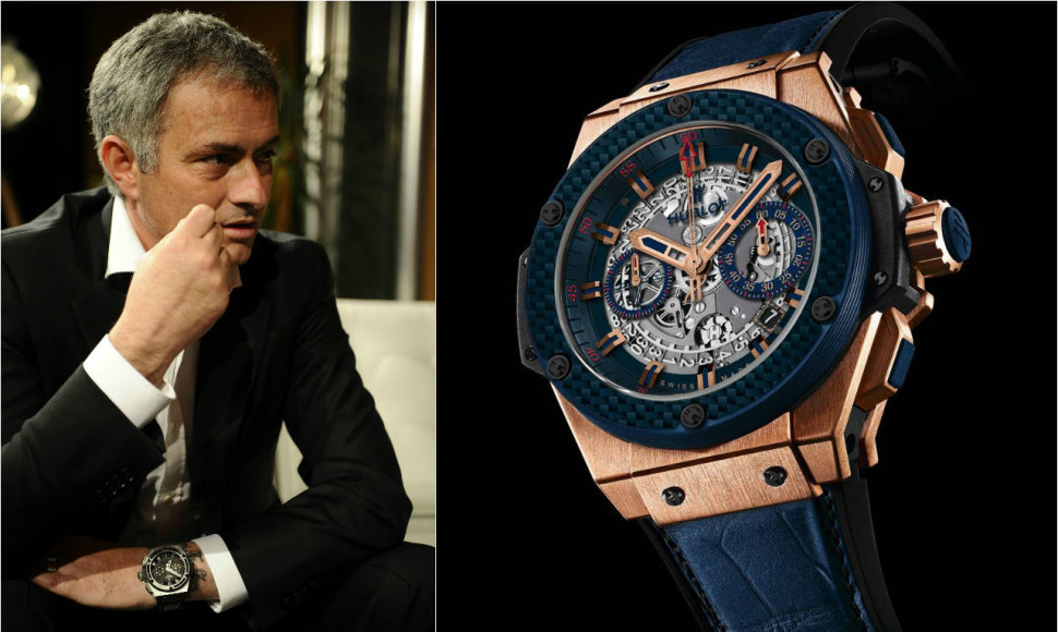 Jose Mourinho ir jo „Hublot“ laikrodis