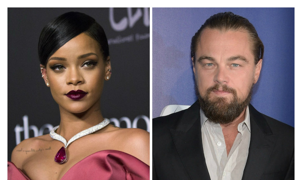 Rihanna ir Leonardo DiCaprio