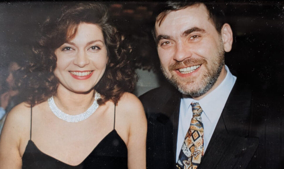 Edita Mildažytė ir Kostas Smoriginas