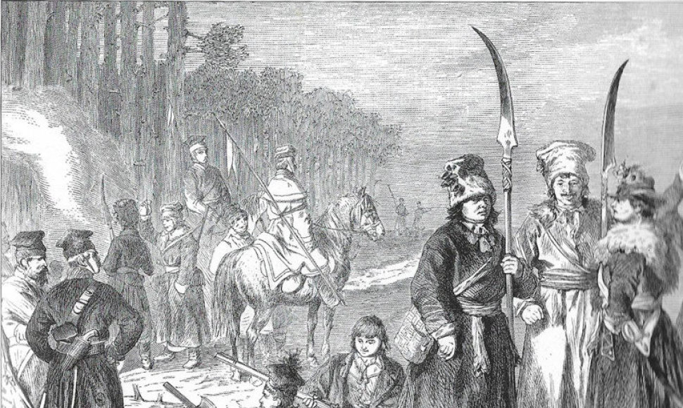 Sukilėliai pamiškėje 1863-aisiais