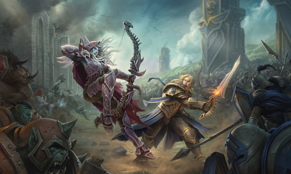 „World of Warcraft: Battle of Azeroth“ pristatymo iliustracija