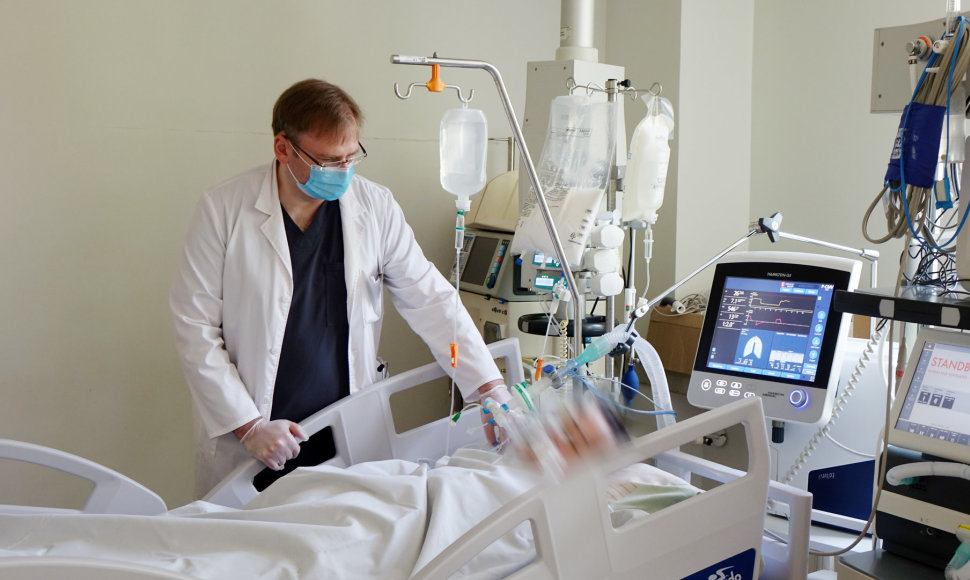 Panevėžio ligoninės gydytojas anesteziologas Arūnas Valikonis
