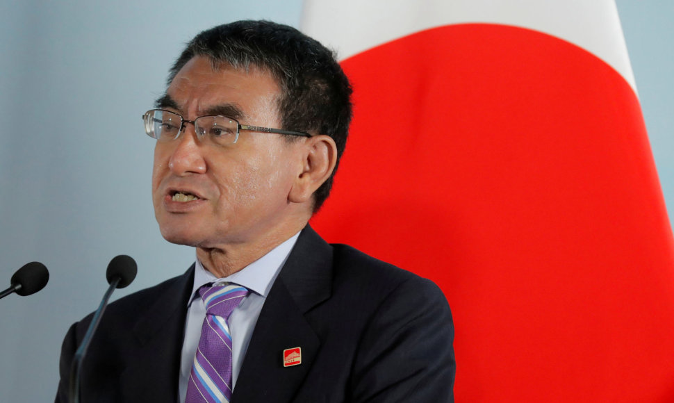 Japonijos diplomatijos vadovas Taro Kono
