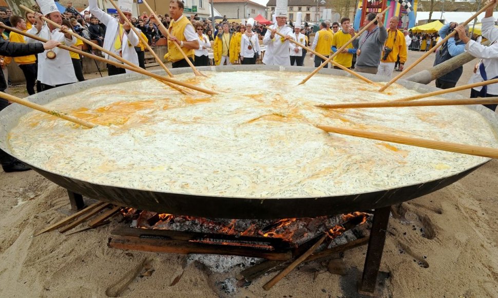 Velykinis omletas Prancūzijoje