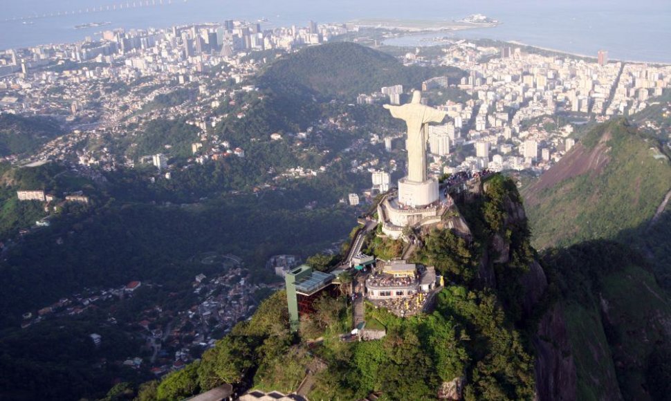 Rio de Žaneiro Kariokos kraštovaizdis Brazilijoje