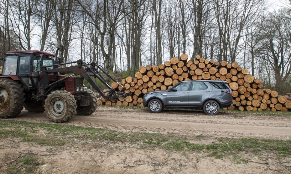 „Land Rover Discovery“ bandymai Lietuvoje
