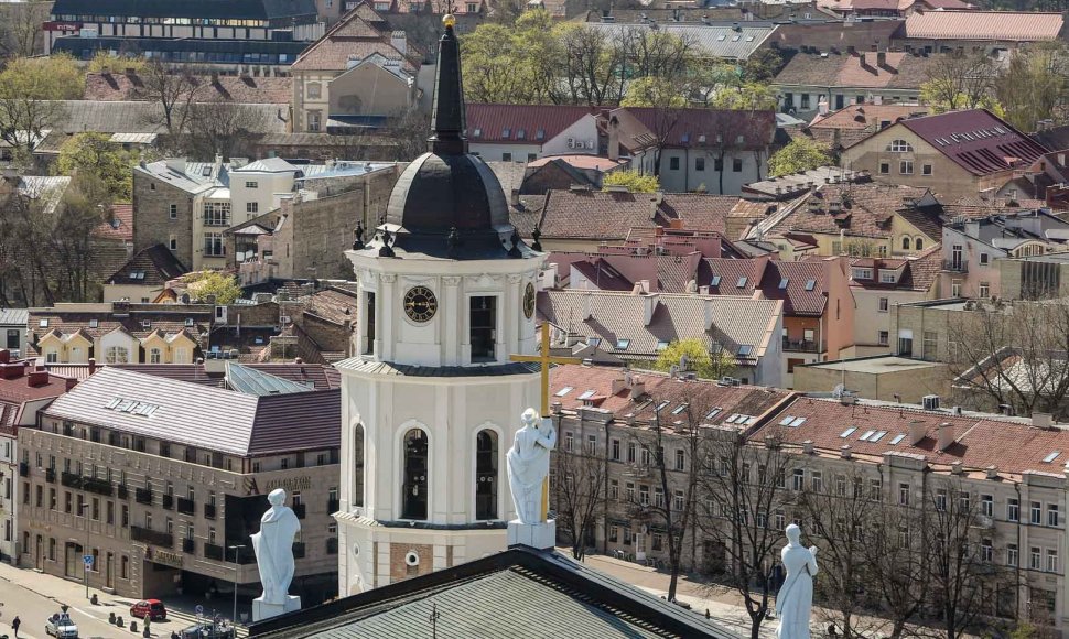 Pavasarėjantis Vilnius