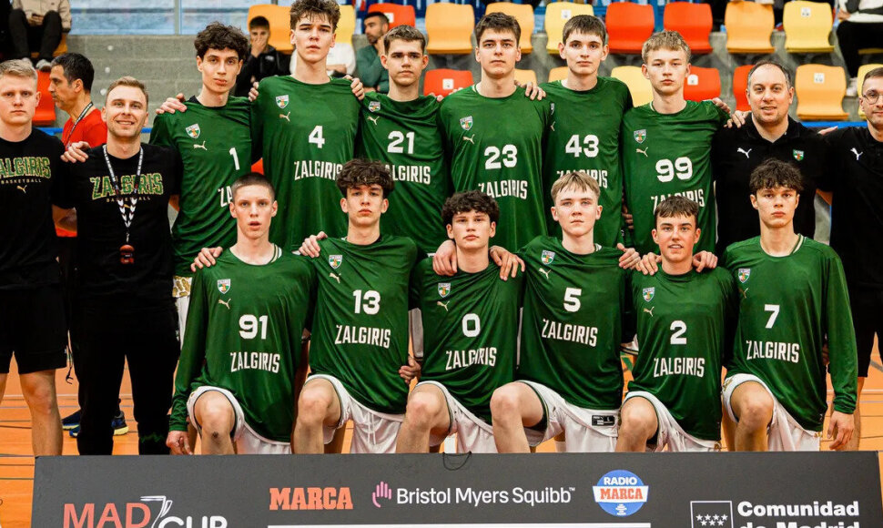 Kauno &bdquo;Žalgirio&ldquo; U16 komanda