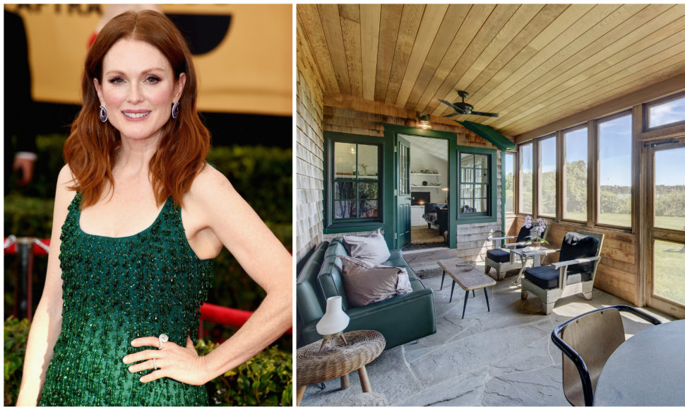 Julianne Moore parduoda atostogų kotedžą