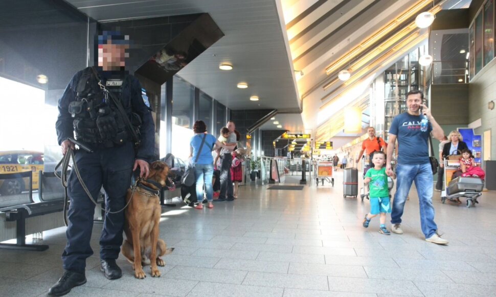 Policija tiria grasinimą susprogdinti iš Talino į Vokietiją skrisiantį lėktuvą
