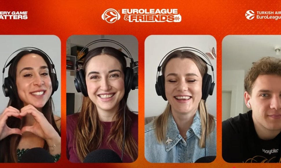 Rokas Jokubaitis dalyvavo Eurolygos tinklalaidėje „EUROLEAGUE & FRIENDS“
