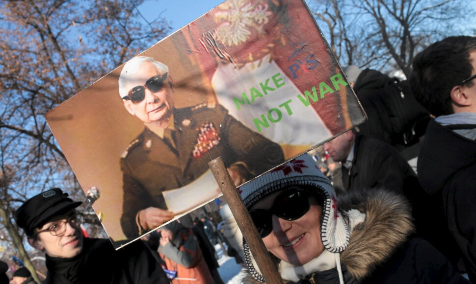 Demonstracija Varšuvoje