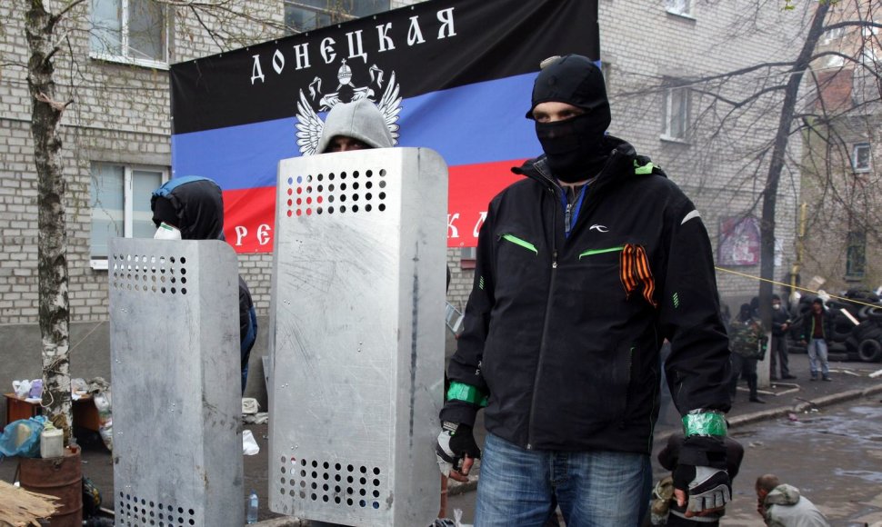 Prorusiški separatistai Donecke