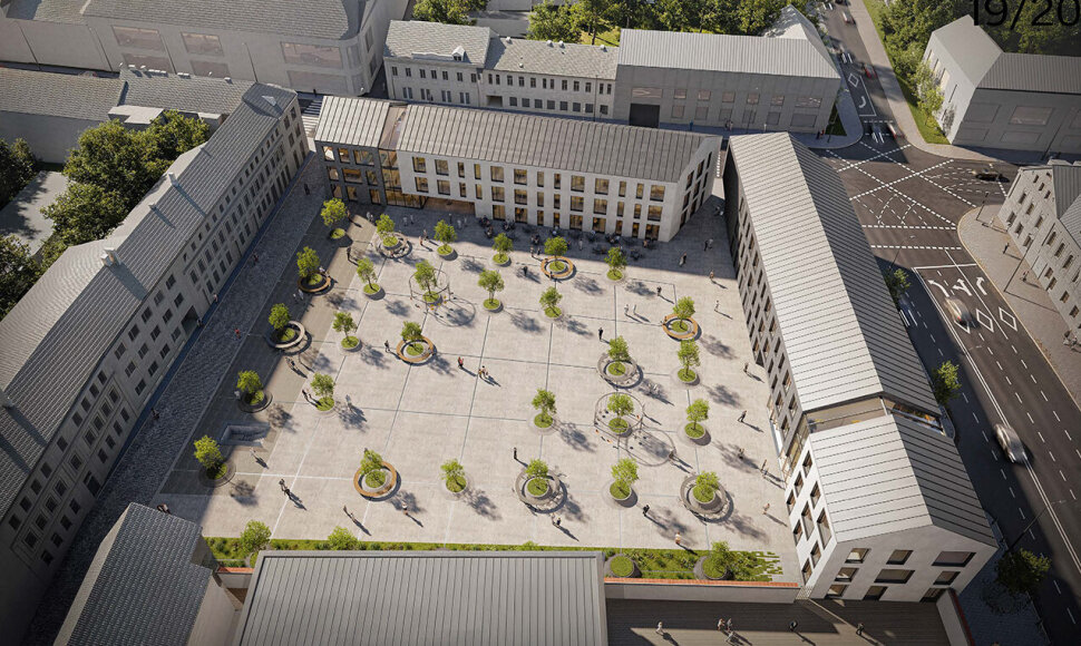 Steigiamojo Seimo aik&scaron;tės architektūrinė vizija
