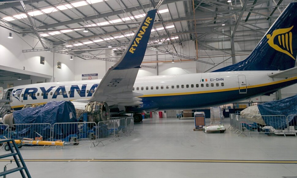 &bdquo;Ryanair&ldquo; bazė Stanstedo oro uoste Londone