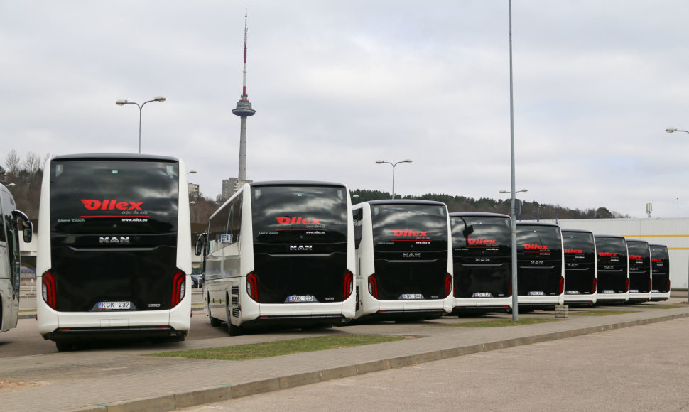 Transporto parką plečianti „OIego transportas“ įsigijo 30 naujų autobusų