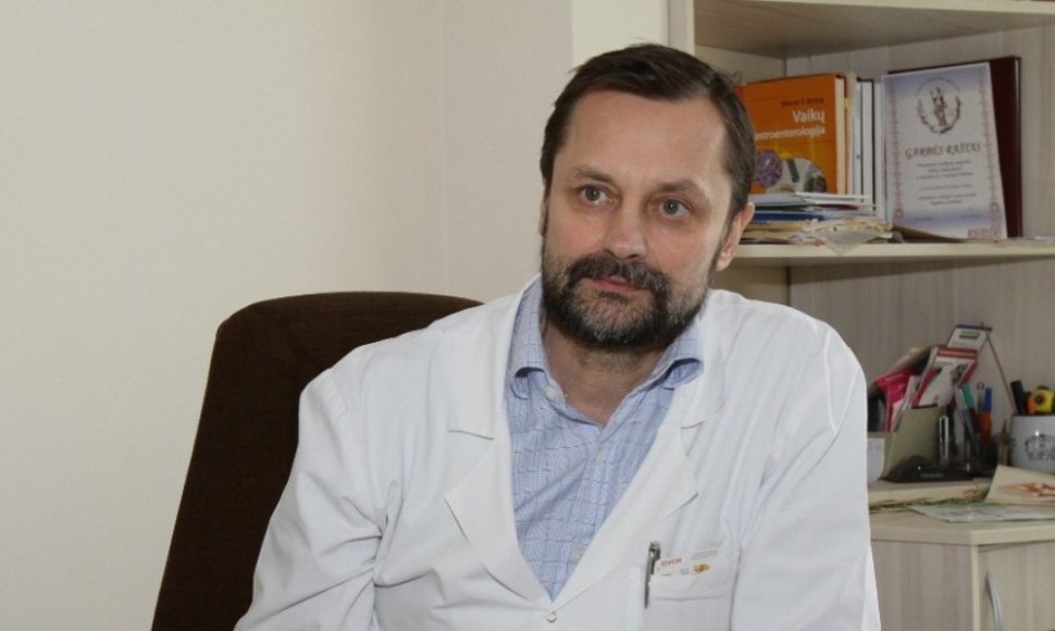 Vilniaus universiteto ligoninės Santaros klinikų Pediatrijos centro gydytojas, profesorius dr. Vaidotas Urbonas