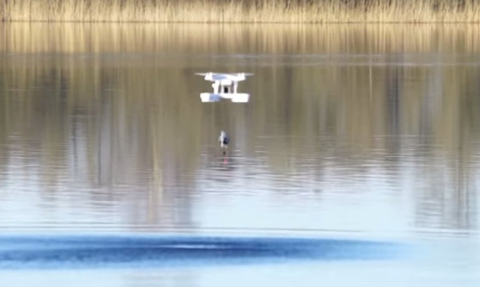 „Dronexpert“ sukurtas dronas žvejybai