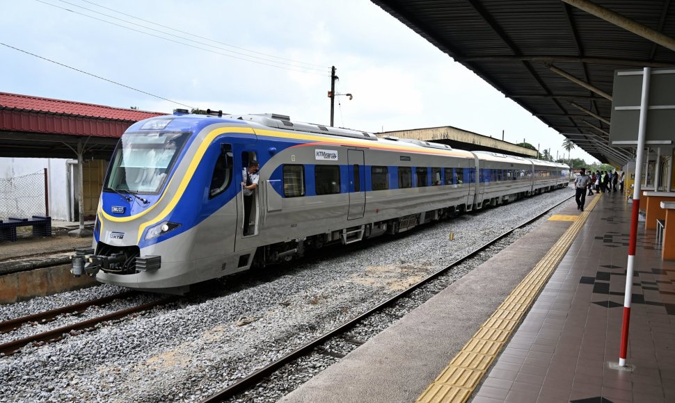 Traukinys Malaizijoje