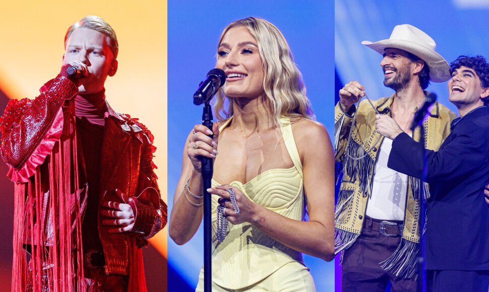 Adomas Vy&scaron;niauskas, Jessica Shy, J.Jarutis ir Rokas Yan /Luko Bartkaus nuotr.
