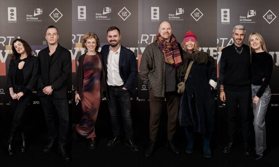 Filmo &bdquo;Kartą Vilniuje&ldquo; premjeros svečiai