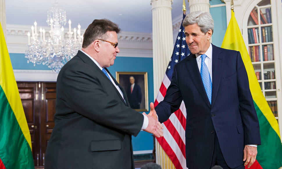 L.Linkevičius ir J.Kerry