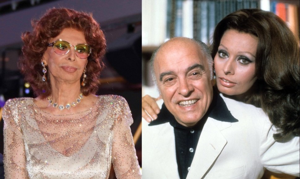 Sophia Loren ir Carlo Ponti